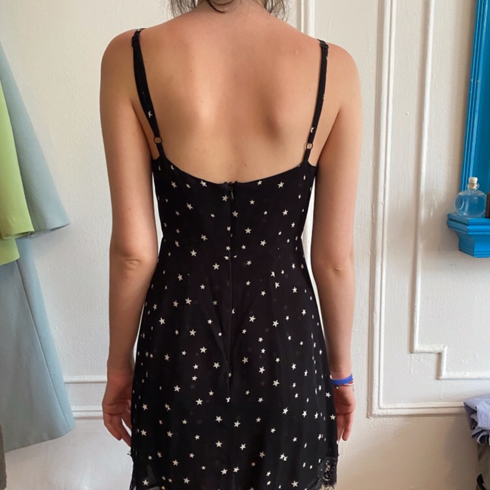 Reformation “Lisa” Star lace trim dress - Picture 7 of 9